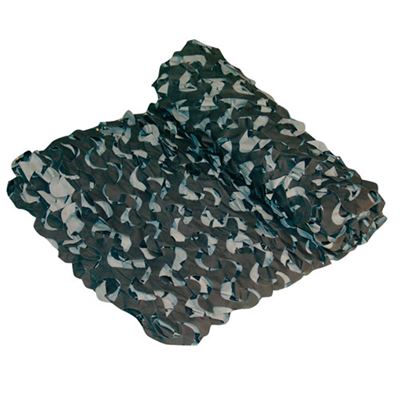 Rete mimetica CRAZY CAMO PRO NERA 2,4x3m