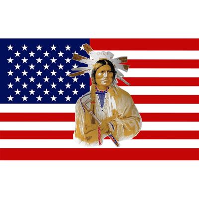 Bandiera AMERICAN INDIAN