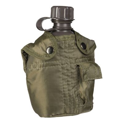 Bottiglia da campo US IMPORT 1 l con confezione VERDE