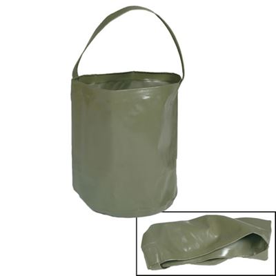 Contenitore WASSER per acqua 10 l pieghevole VERDE
