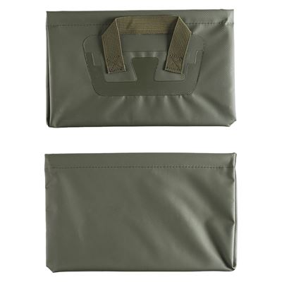 Contenitore per acqua in plastica quadrato 13 l pieghevole VERDE MIL-TEC® 14550100 2