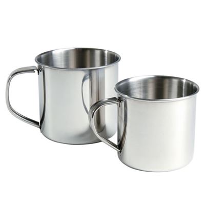 Tazza in acciaio inossidabile STAINLESS STEEL, capacità 500 ml