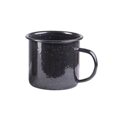 Tazza WESTERN smaltata 350 ml NERA