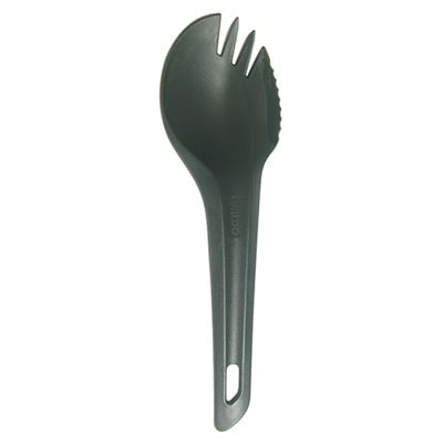 Cucchiaio, forchetta, coltello 3 in 1 SPORK WILDO® VERDE
