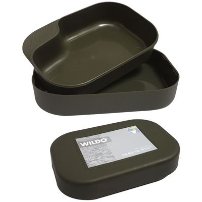 Stoviglie WILDO® Camp-A-Box in plastica VERDE Wildo® 14670000 2