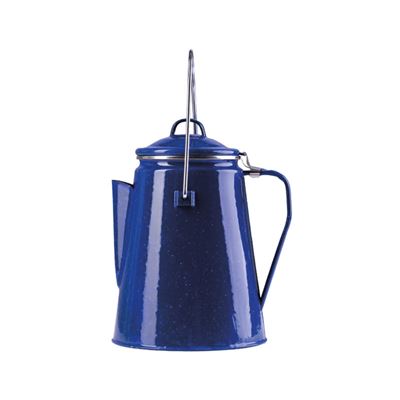 Bollitore smaltato con percolatore 2 l BLU
