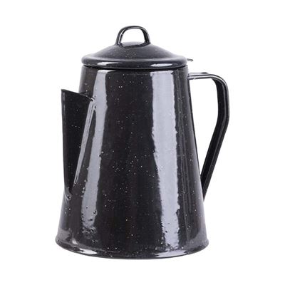 Bollitore smaltato con percolatore 2 l NERO