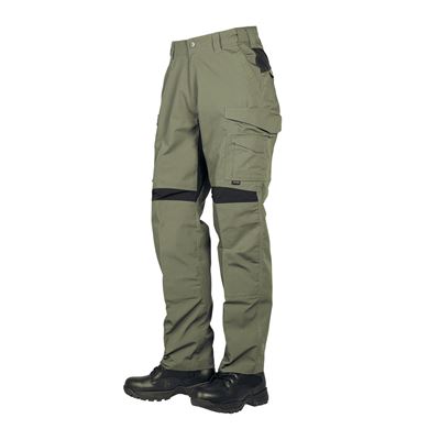 Pantaloni 24-7 SERIES® PRO FLEX rip-stop VERDE/NERO