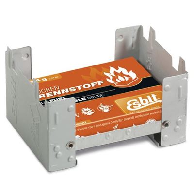 Fornello / lettino BW ESBIT® + alcool 6x14g