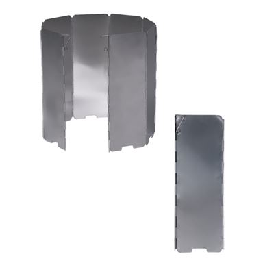 Paravento ALU per fornelli da campeggio pieghevoli