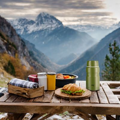 Thermos per alimenti 750 ml VERDE NILS Camp 15-02-050 3