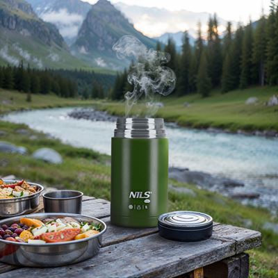 Thermos per cibo 1000 ml VERDE NILS Camp 15-02-105 4