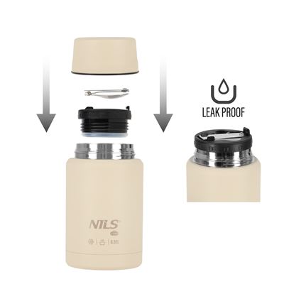 Thermos per alimenti 750 ml VERDE NILS Camp 15-02-130 9