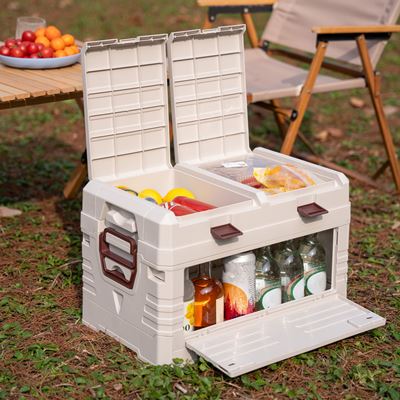 Cassa pieghevole con coperchio 42 L SAND NILS Camp 15-03-602 12