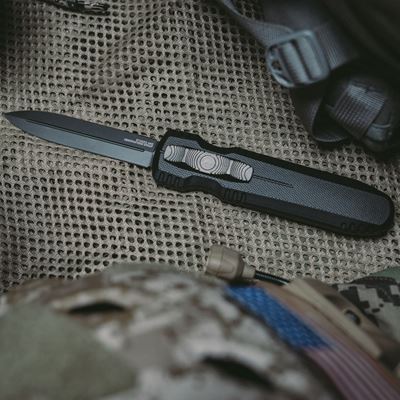 Coltello a scatto PENTAGON OTF BLACKOUT SOG 15-61-01-57 5