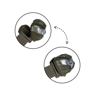 Lampada frontale LED CREE XPE OLIV MIL-TEC® 15168001 2