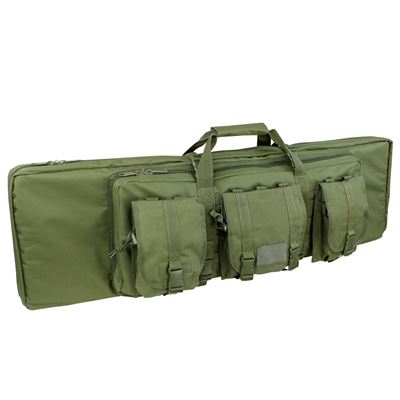 Borsa per fucile 105 cm con 3 tasche e cinghie VERDE