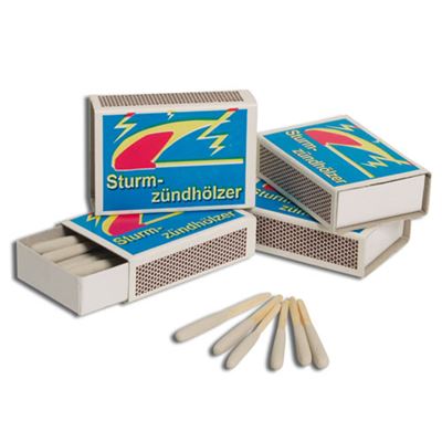 Fiammiferi STURM resistenti al vento, circa 20 pezzi