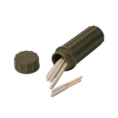 Scatola US per fiammiferi con accendino VERDE