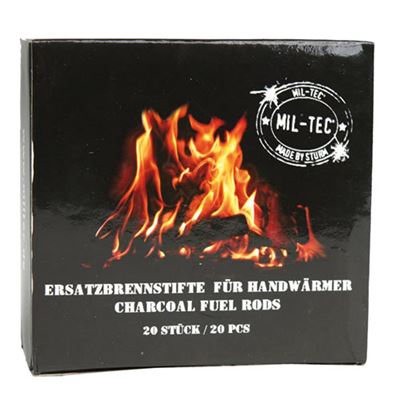 Carboncini per scaldino DELUXE 20 pz.