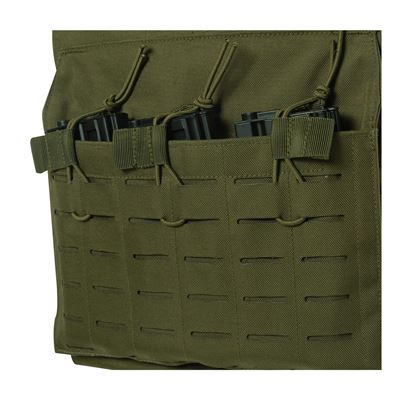 Gilet LASER CUT MOLLE portapiastre leggero VERDE ROTHCO 15290 3