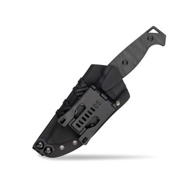 Coltello da combattimento G10 RIDGE con fodero in KYDEX® NERO MIL-TEC® 15301502 2