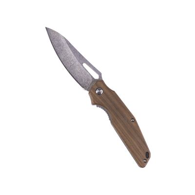 Coltello pieghevole WALNUT manico LEGNO