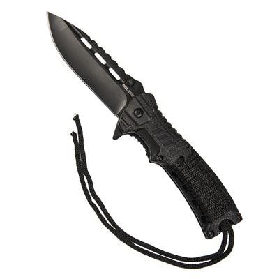 Coltello pieghevole ONE-HAND PARACORD con acciarino