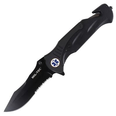 Coltello pieghevole con taglierina MEDICAL 440/G10