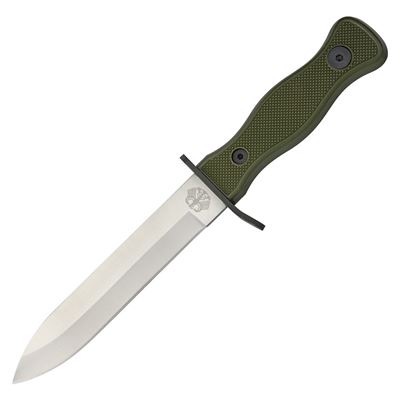 Coltello da combattimento BW con fodero VERDE