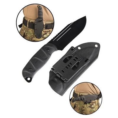 Coltello da combattimento G10 con fodero KYDEX® NERO MIL-TEC® 15362500 2