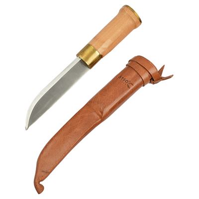 Coltello FINLANDESE piccolo 24 cm con fodero in pelle