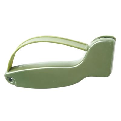 Affilacoltelli con impugnatura a D VERDE