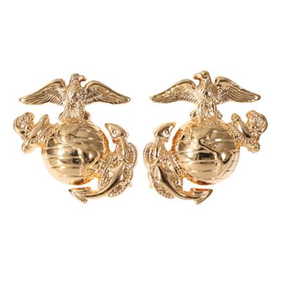 Distintivo SUBDUED MARINE CORP GLOBE & ANCHOR ORO