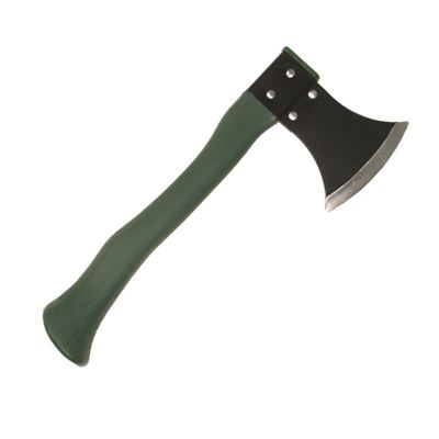 Ascia SURVIVAL in plastica VERDE