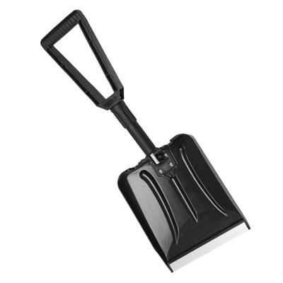 Pala da neve pieghevole ABS NERA