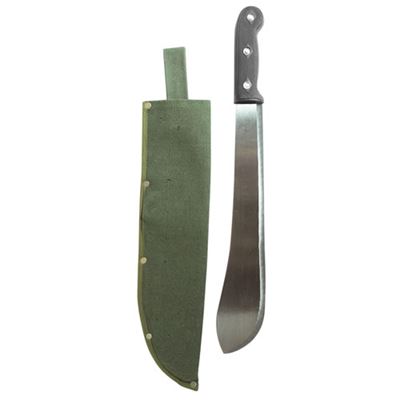 Machete BOLO 38 cm nylon. Custodia VERDE