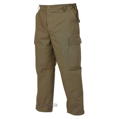 Pantaloni BDU rip-stop VERDI