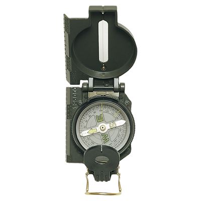 Bussola US corpo metallico VERDE importazione