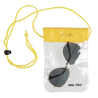 Custodia impermeabile da collo 130 x 200 mm GIALLO MIL-TEC® 15821115 2