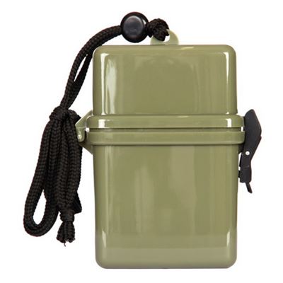 Scatola / box impermeabile da collo 25x70x110 mm VERDE