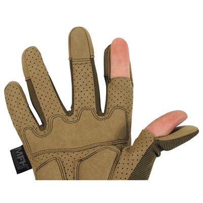 Guanti tattici ACTION COYOTE TAN MFH Defence 15843R 2