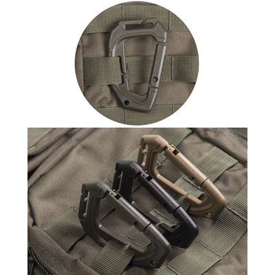 Moschettoni tattici MOLLE 2 pz VERDI MIL-TEC® 15922501 2