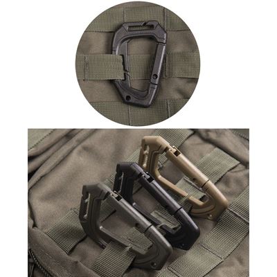Moschettoni tattici MOLLE 2 pz NERI MIL-TEC® 15922502 2