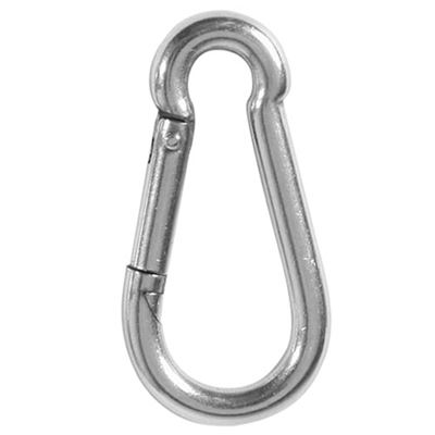 Moschettone in acciaio inossidabile 60 mm