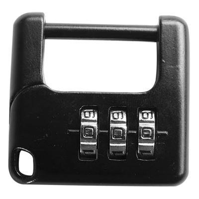 Lucchetto NUMERICO a tre cifre piccolo NERO