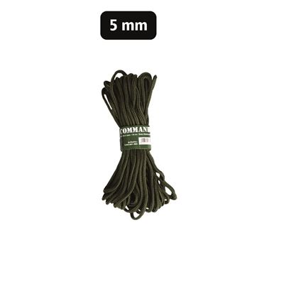 Cavo ausiliario COMMANDO 5 mm / 15 m VERDE