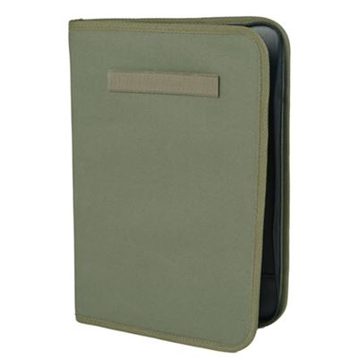 Cartelline portadocumenti formato A4 con cerniera e raccoglitore VERDI