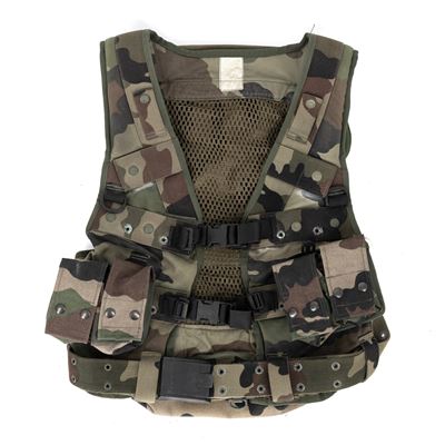 Gilet tattico ASSAULT COMBAT francese con tasche CCE TARN usato