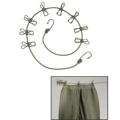 Filo per stendere il bucato VERDE + 8 mollette